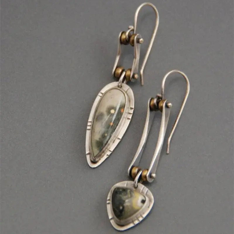 Long Mechanical Earrings in Punk Style Unique Joyas