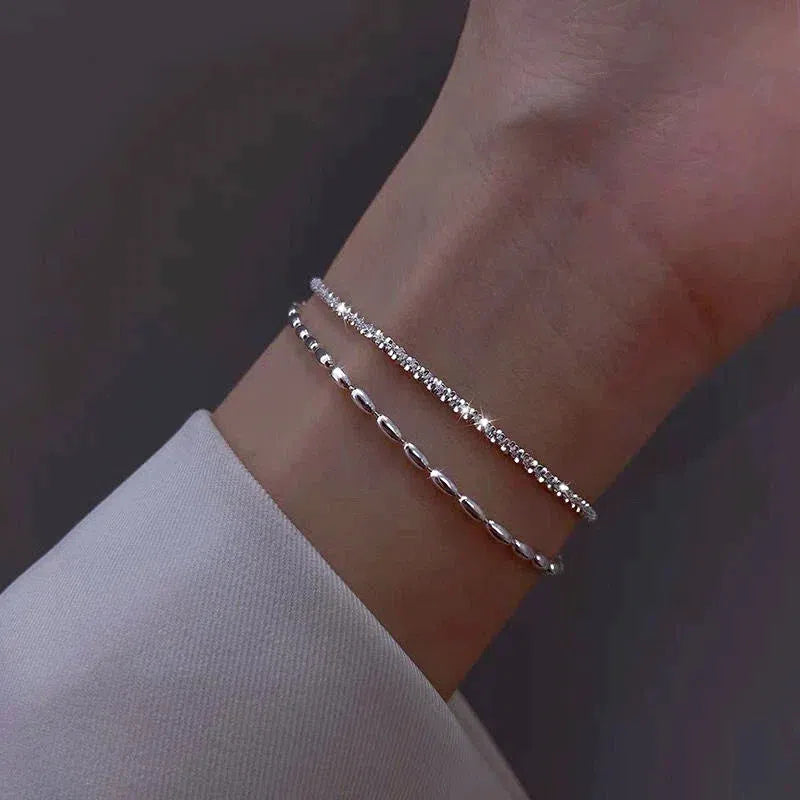 Silver Zirconia Bracelet