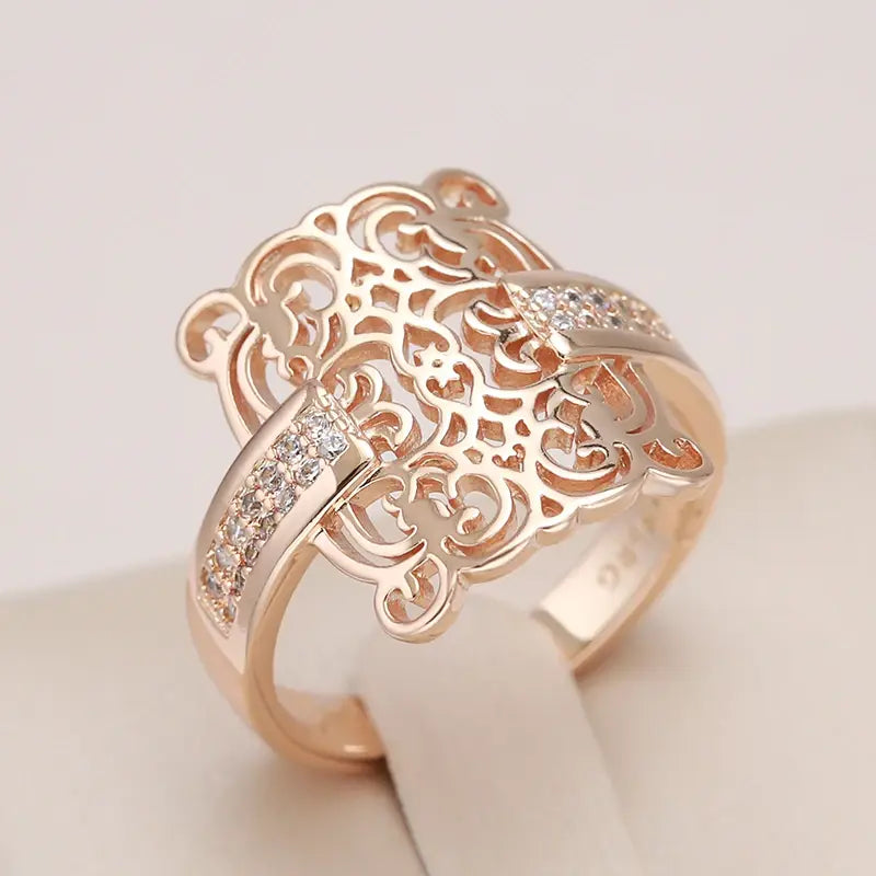 Elegant Ivy Ring Unique Joyas