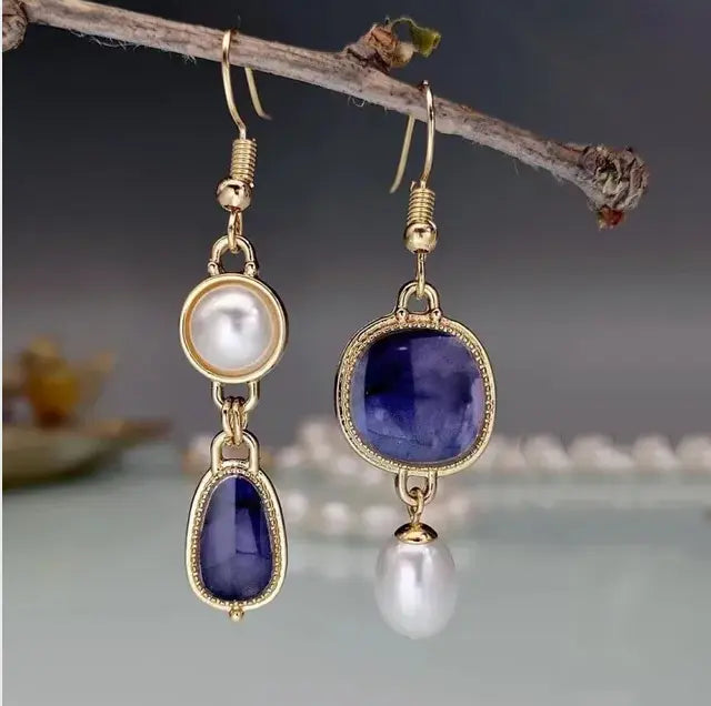 Vintage Blaustein Pearl Earrings Unique Joyas