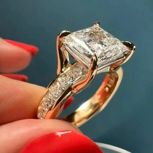 Elegant ring with vintage crystal Unique Joyas